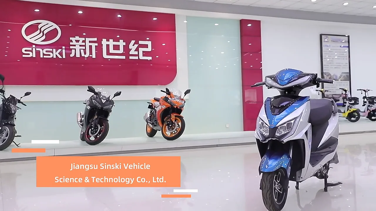 High Speed Electric Motor Scooter 1000w Cheap Electric Moped Scooter