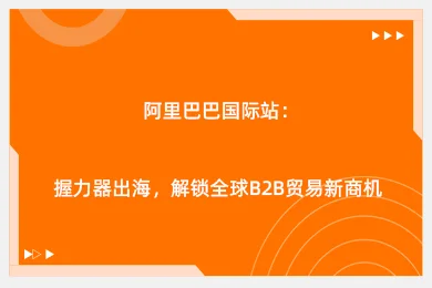 阿里巴巴国际站：握力器出海，解锁全球B2B贸易新商机