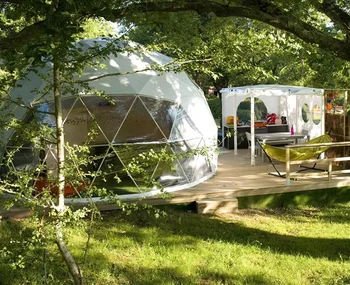 XZ OEM ODM 5M 6M 7M Dome House for luxury Glamping House