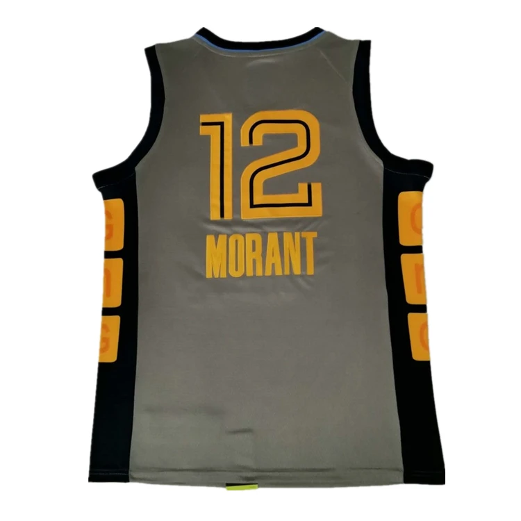 Wholesale Ja Morant jersey basketball wear for men super quality heat  transfer mens basketball jersey fans clothing sportswear From m.