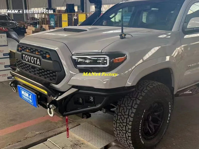 Slap-Up 4wd Front Bumper Bull Bar Nudge Bar for Tacoma 15+