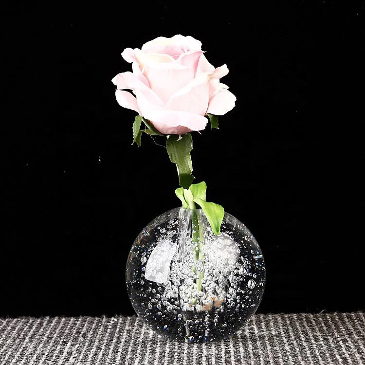 product unique design bedroom decorations exquisite and fashionable dining table decorations glass crystal vases-6