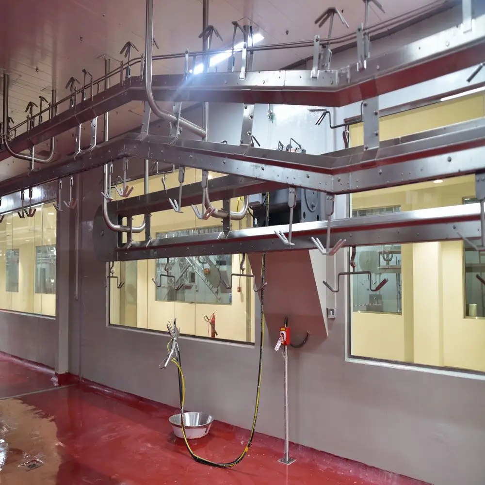 Goat slaughtering equipment for slaughterhouses