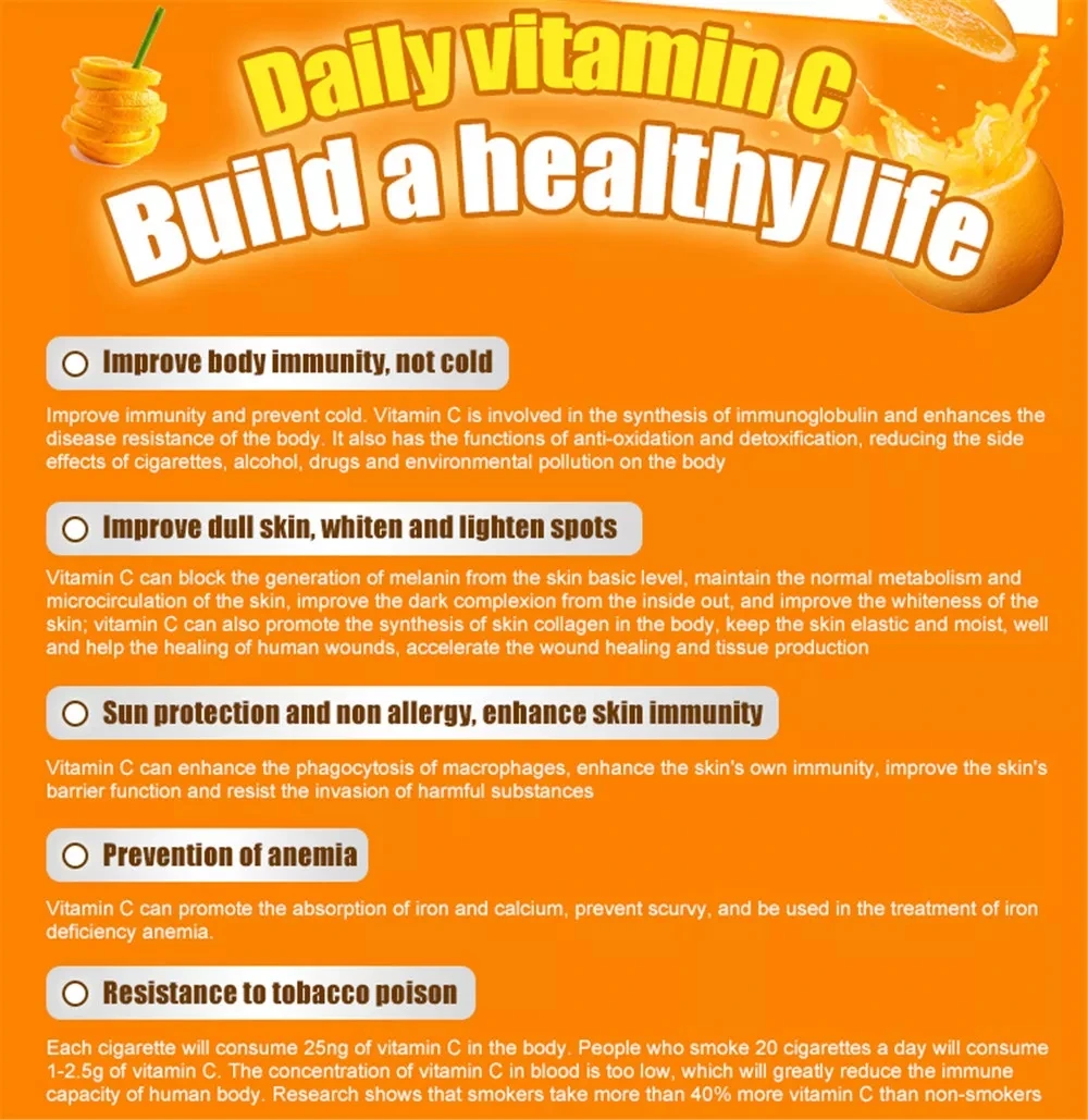 Oem Wholesale Vitamin Supplements Effervescent Vitamin C Tablets Buy