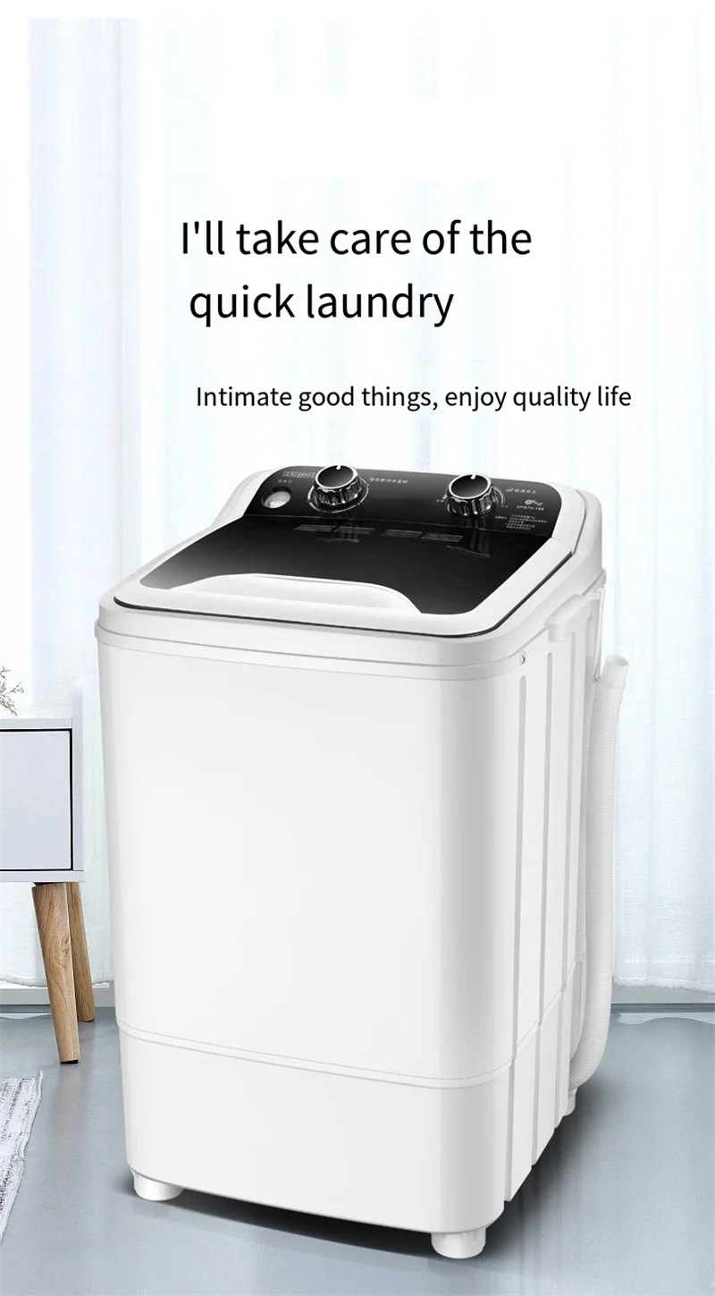 Mini 7kg Capacity Semi-automatic Small Washing Machine From Manufacture ...