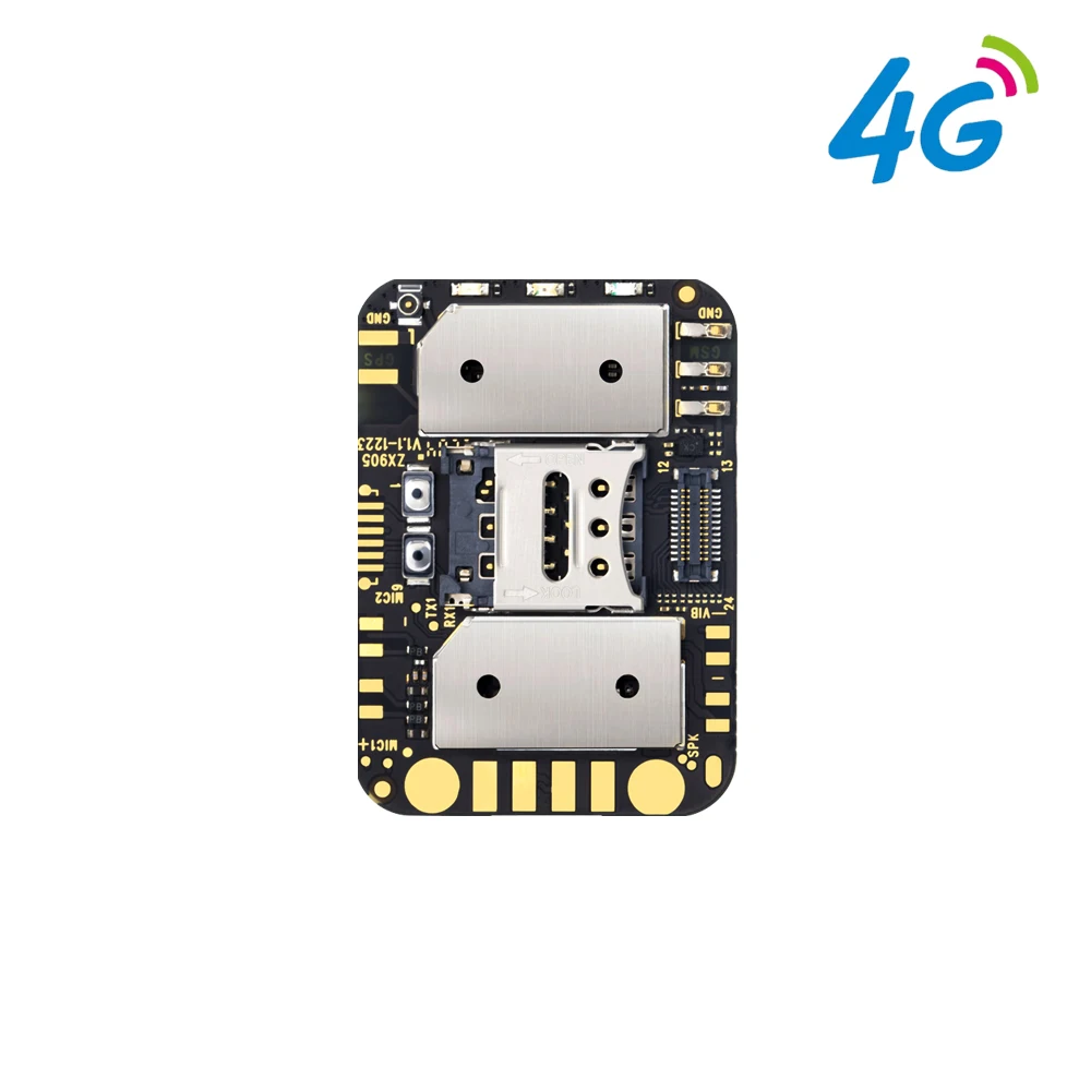 ZX905 Módulo de Placa PCBA de Rastreador GPS 2G + 4G LTE CAT-1 FDD