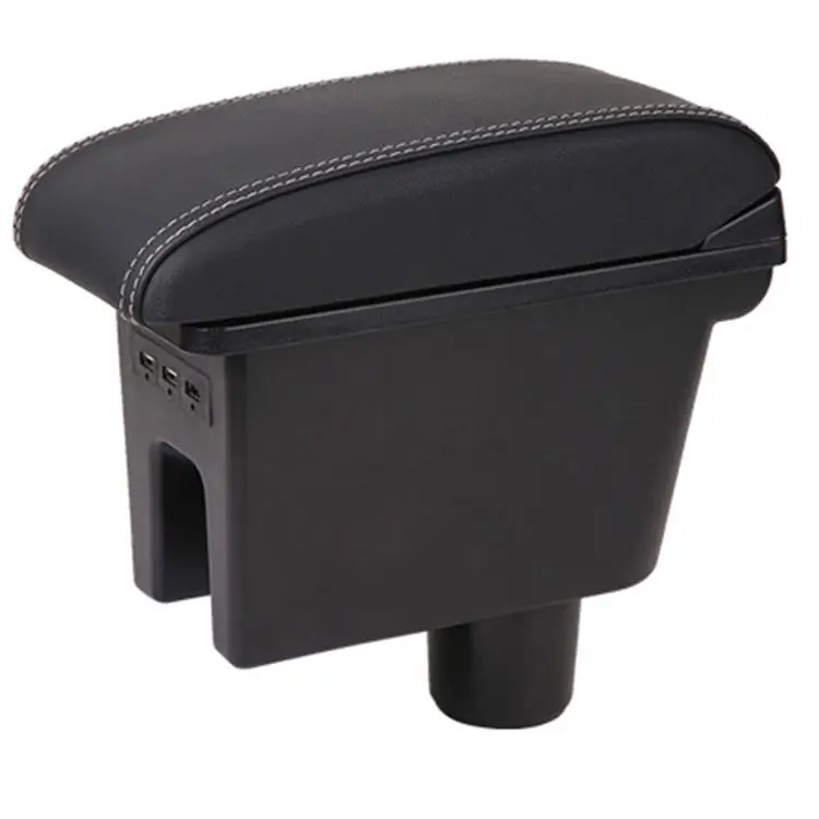 product variety of styles car armrest center storage box usb-4