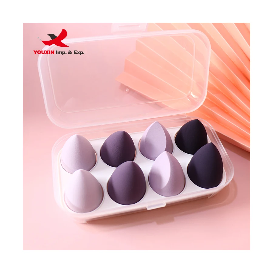 Hot Sell Liquid Foundation Cosmetic Puffs With Makeup Sponge Holder ...