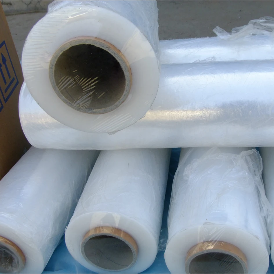 Factory Price LLDPE Stretch Film Industrial Clear Plastic Stretch Wrap Film for Pallet Wrap