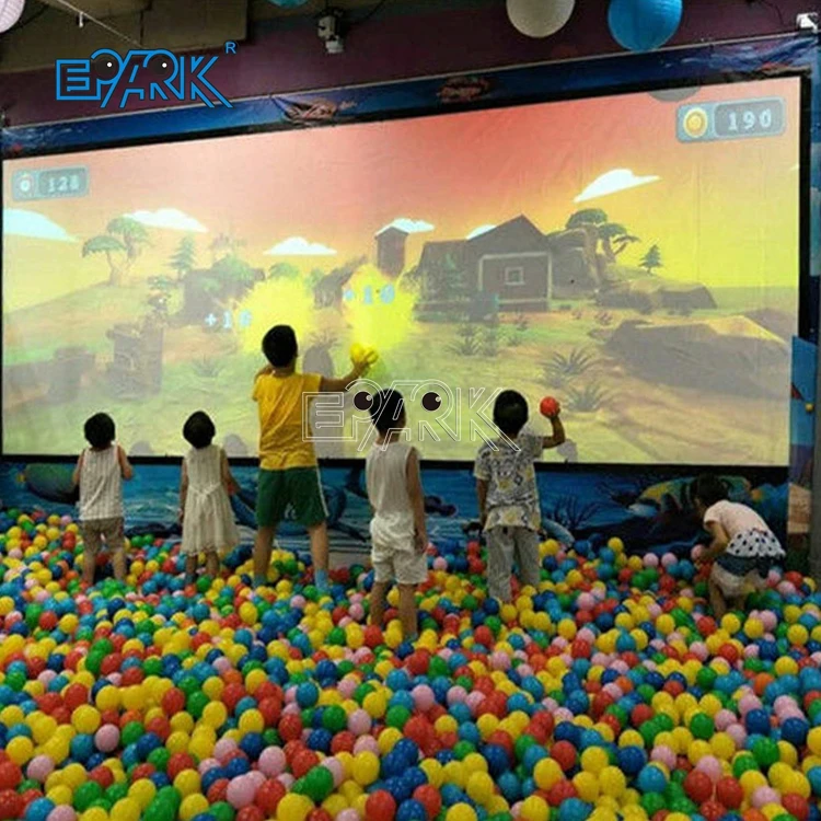 5d 7d Holographic Interactive Projection Games Indoor Playground Kids Vr Gaming Interactive 3d Floor Projector Game
