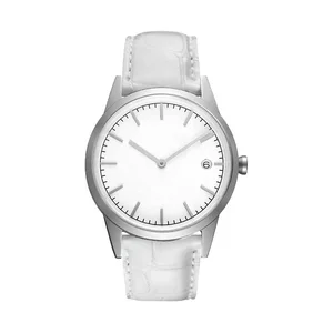 Superior Quality Stainless Steel Leather Strap Ronda Movement Sapphire Crystal Dial 5BAR Water Resistant Chronograph Watch