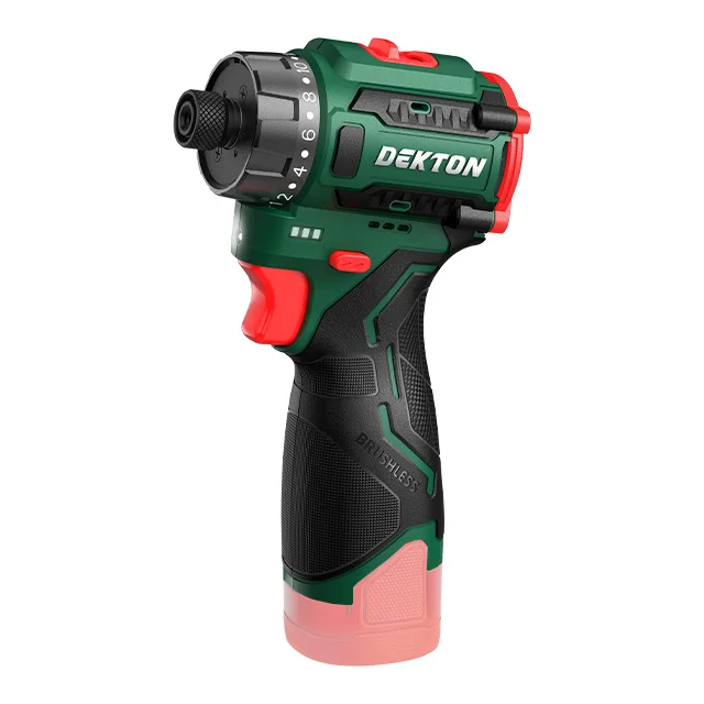 Dekton-C162 16V Cordless Impact Driver Brushless Motor Cordless Tools Driver Cordless Drill Set supplier