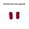 Cápsula roja de aluminio