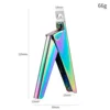 Color titanium bag