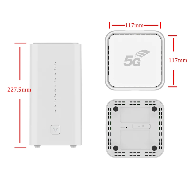 OLAX New Network 5g Hotspot AX3000 WiFi6 Outdoor Indoor WIFI 6 4G 5G CPE Modem Wireless Router with Sim Card Slot RJ45 Port