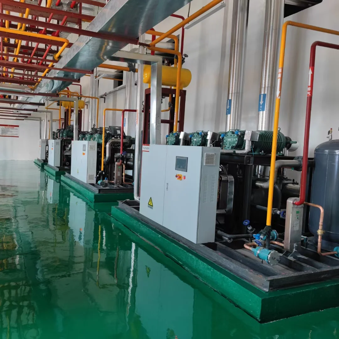 Semi-hermetic refrigeration compressor unit for commercial cold storage and refrigeration systems