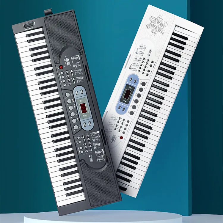 BDMUSIC toy musical keyboard instrument synthesizer students 61-keys music lighting keyboard children digital piano on sale