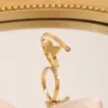 Anello a farfalla in oro