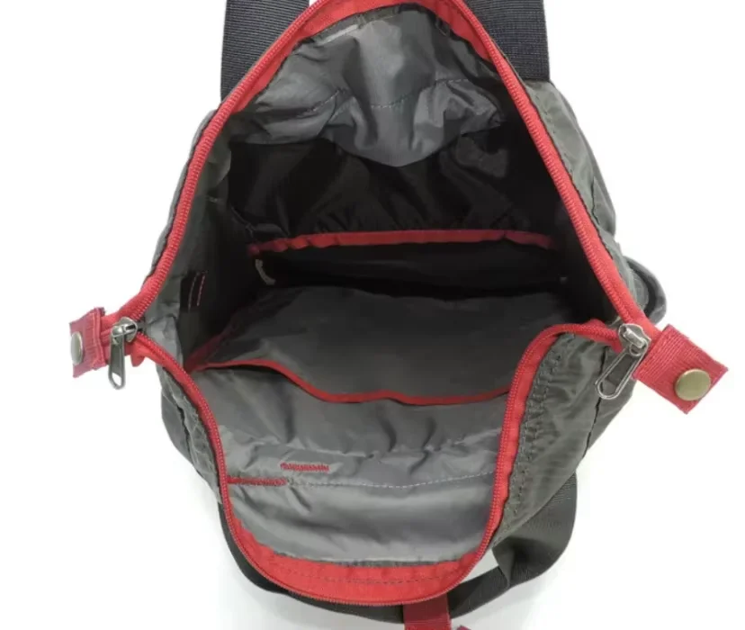 Roll-Top Waterproof Backpack with New Design for Travel and Cycling Polyester Lining Zipper Closure 20-37L Capacity