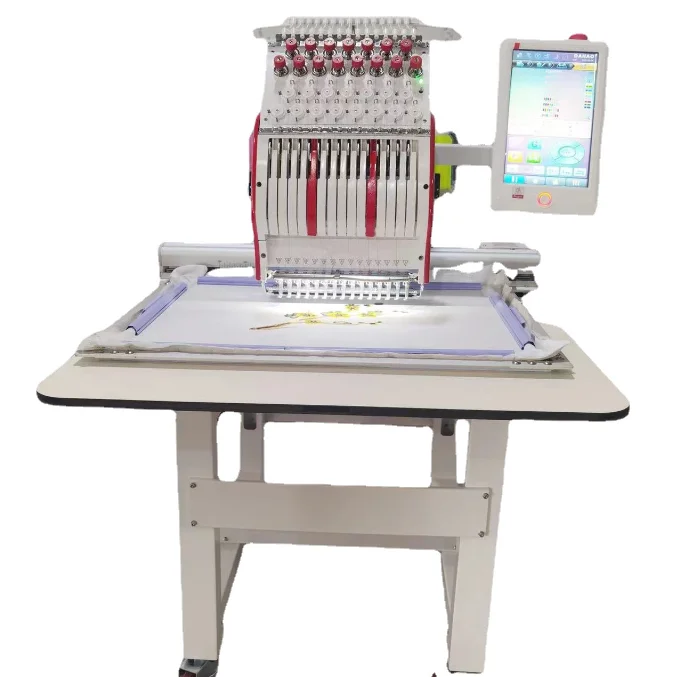 Rotating Label Lace Making Computerized Rack Embroidery Machine Price