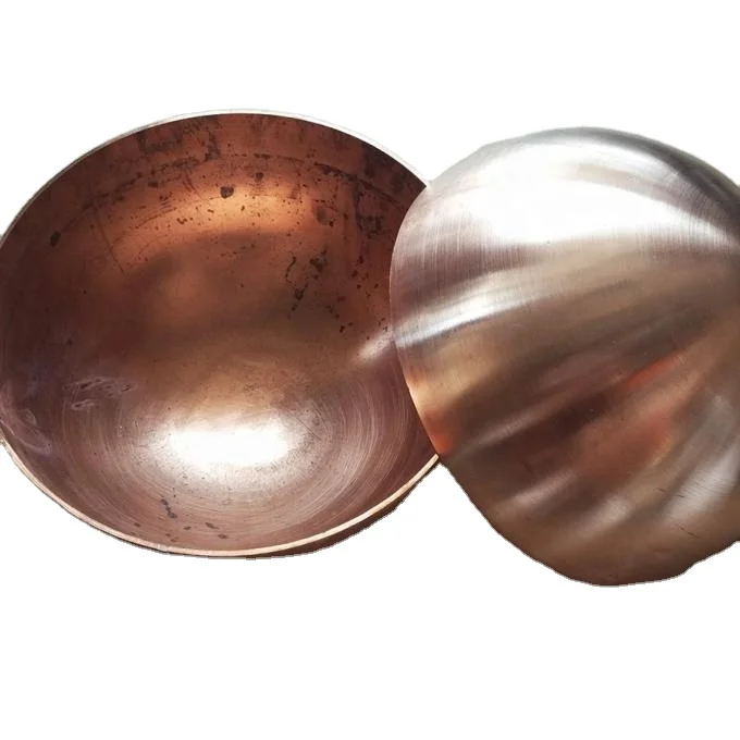 латунная полусфера. сфера медная 360 мм. латунный шарик. шар коппер медный. шарики медные массажные.