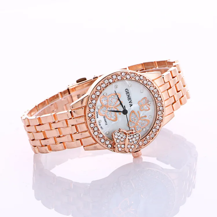 Geneva Women Watch Quartz - Elegant & Fashionable Timepiece display picture 1