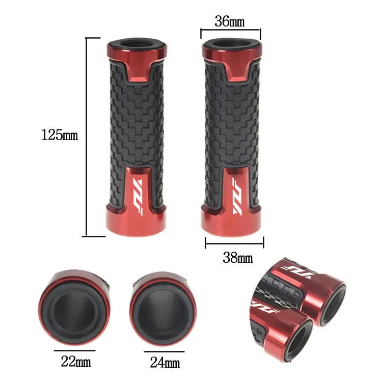 CNC 22MM Motorcycle Handlebar Grips Handle Bar for YAMAHA YZF R1 R6 R125 R25 R3 R25