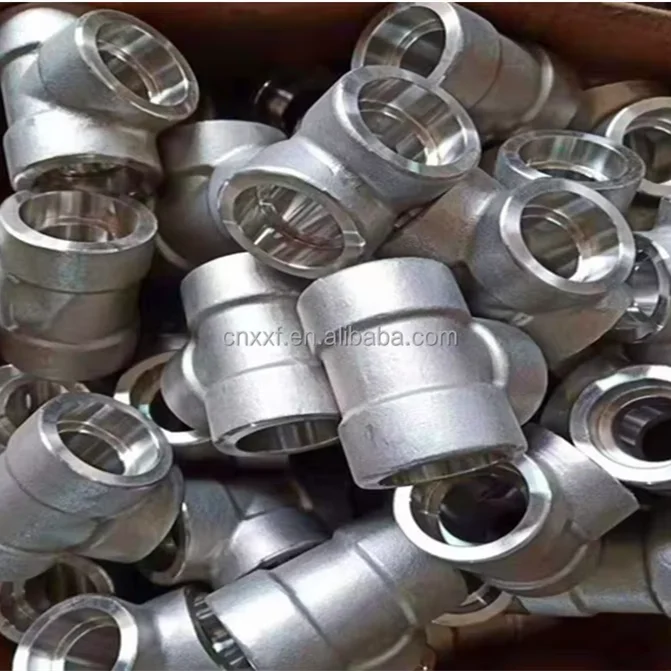 NXF DN 6-1200 Class 3000-9000 Pipe Fittings ASTM B637,AMS 5383 Alloy G-30/2.4603/UNS N06030 Socket Welding Tee