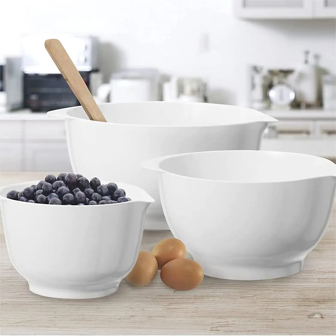 3 шт. набор меламиновых смесителей с носиком