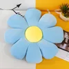 Cuscino con fiori blu