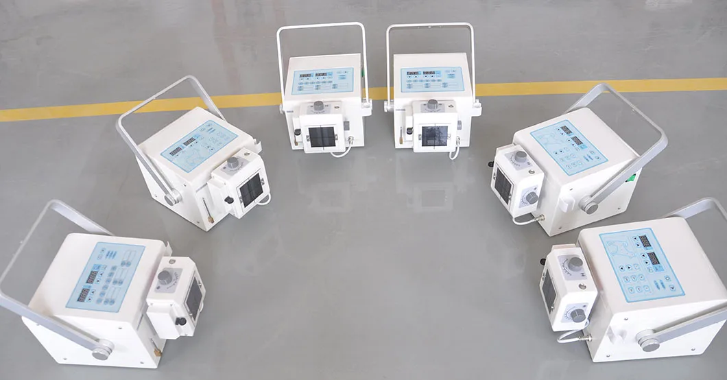 Portable Digital 4KW 60mA Radiology Dog Cat Horse Veterinary X Ray Machine for Animals factory