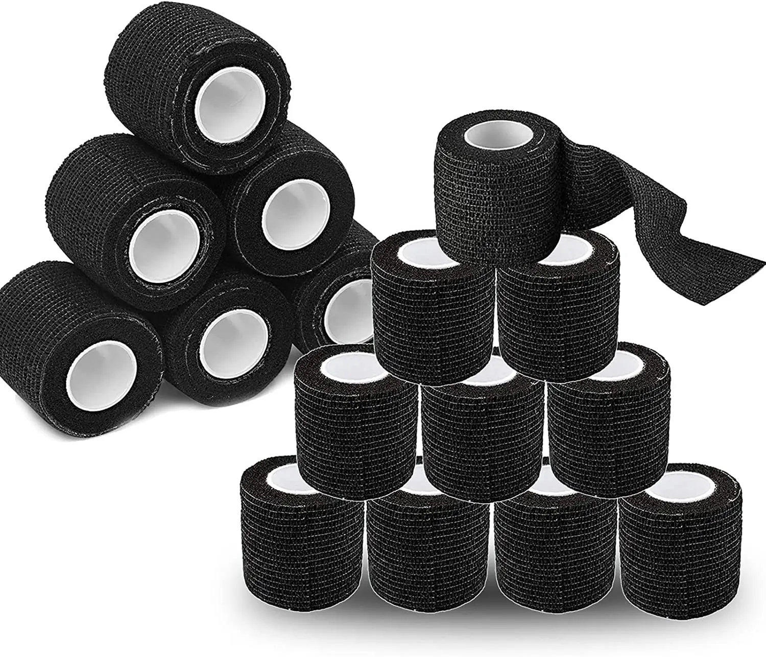 Custom Logo Printed Adhesive Bandage Roll For Grip Human Body