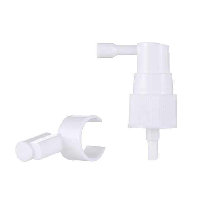 White plastic Long mouth sprayer PP Plastic  Non Spill Sprayer For Bottle 18/410 20/410