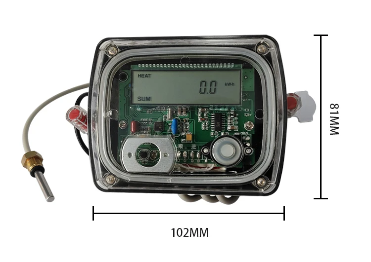 Smart Residential Mbus Rs485 Pulse Output Lorawan Ultrasonic Heat Meter ...