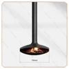 UFO - wood-burning fireplace-700mm
