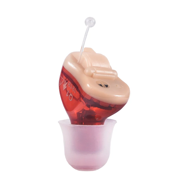 Goodmi Best Design Mini Iic Hearing Aid Speaker in the Ear Hearing Aids Red Blue Beige OEM Accepted Cleaning Tool Giftbox GM-910