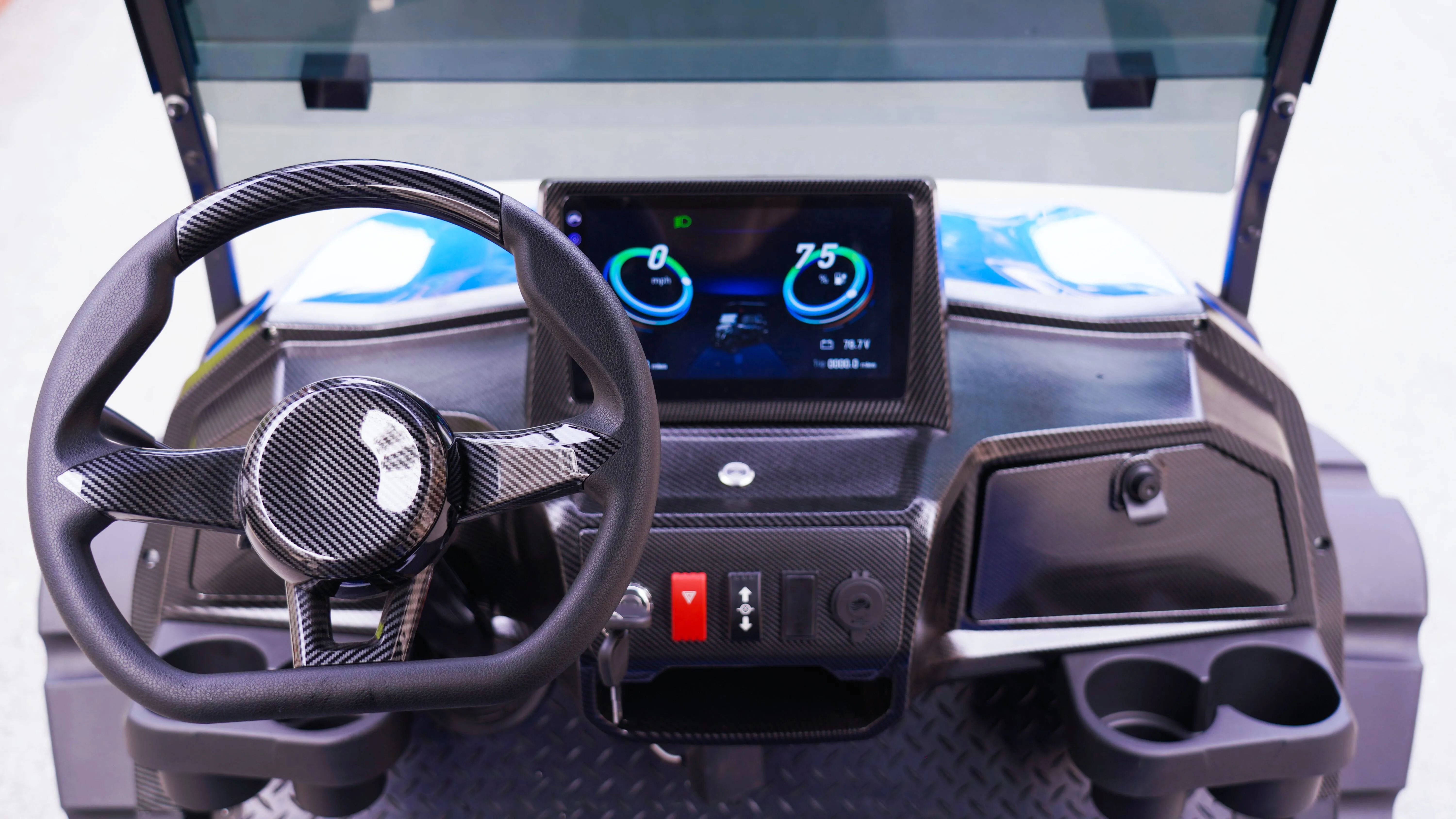 Electric Mini Cargo Transport Lorry Box Truck 72v Ac System Lithium