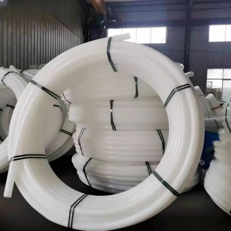 White Pe Water Pipe Inlet Pipe High-density Polyethylene Plastic Pipe 1 ...