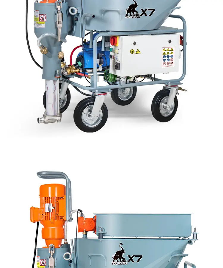 X7 Gypsum Plastering Machine - High Efficiency & Quality