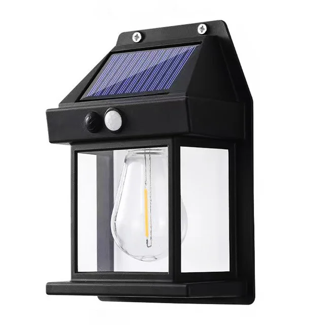 Wall Lights Outdoor 10 Lumen Solar Powered Solar Light Tungsten Filament Lamp Outdoor Warm Lighting Solar Outdoor Waterproof