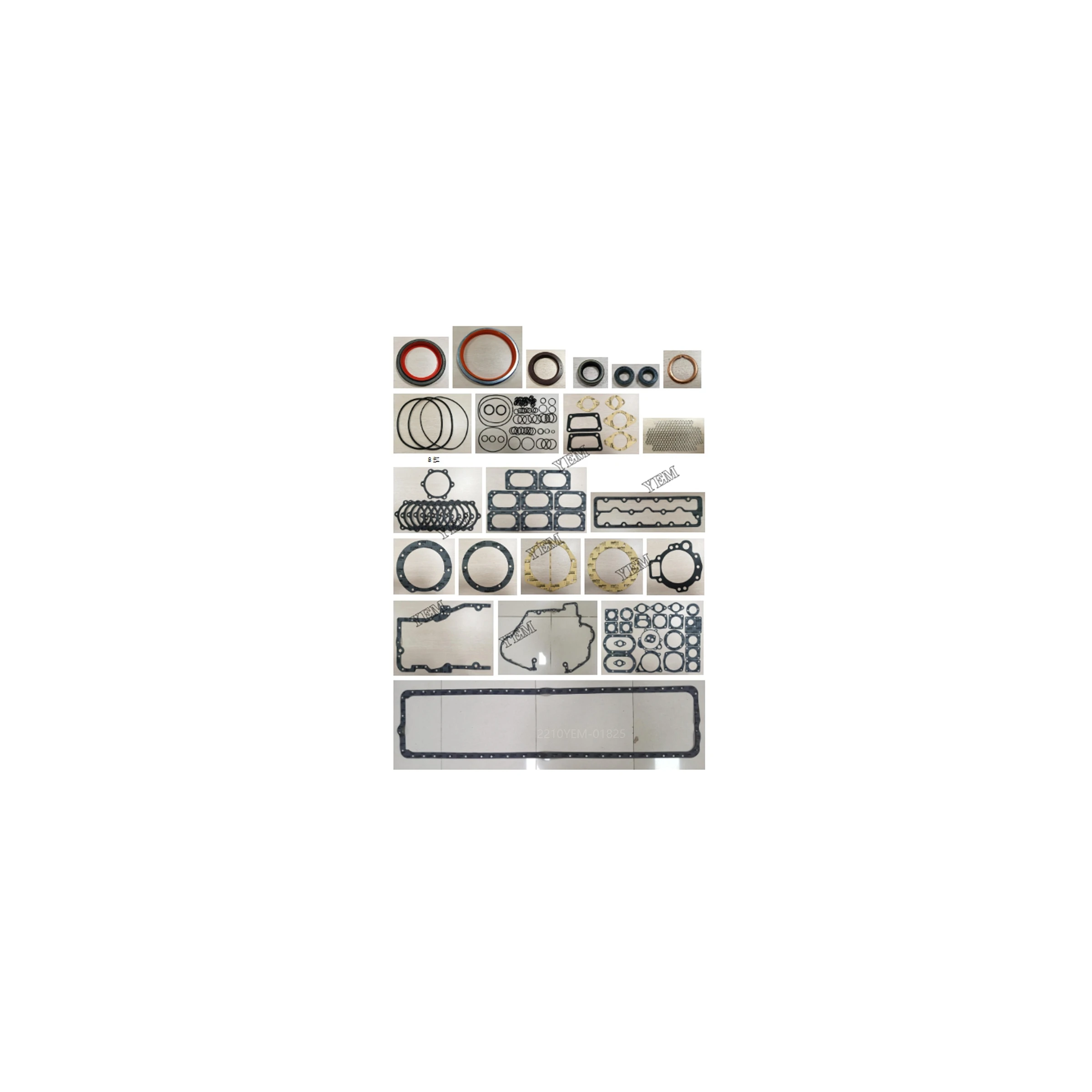 4008 Full Gasket Kit for Perkins Excavator Industrial Engine Parts