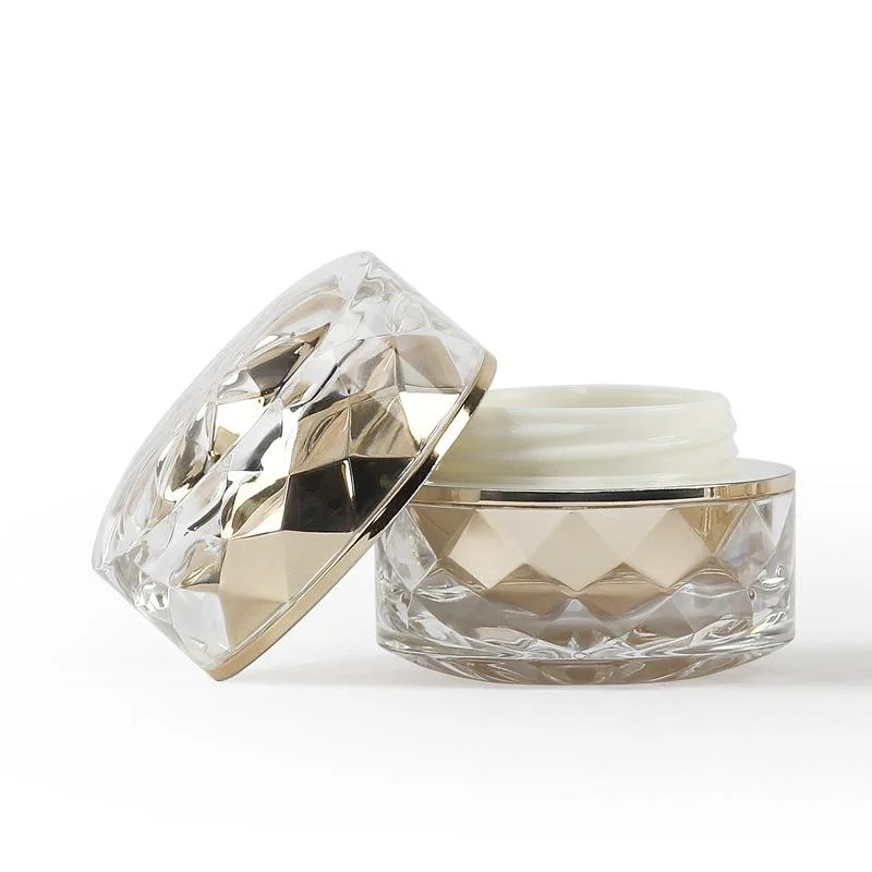 Wholesale Empty Special  Shaped Plastic Cosmetic Jars , Mini Glitter Pot Cream Makeup Containers for Lip Balm Eye Shadow Pigment