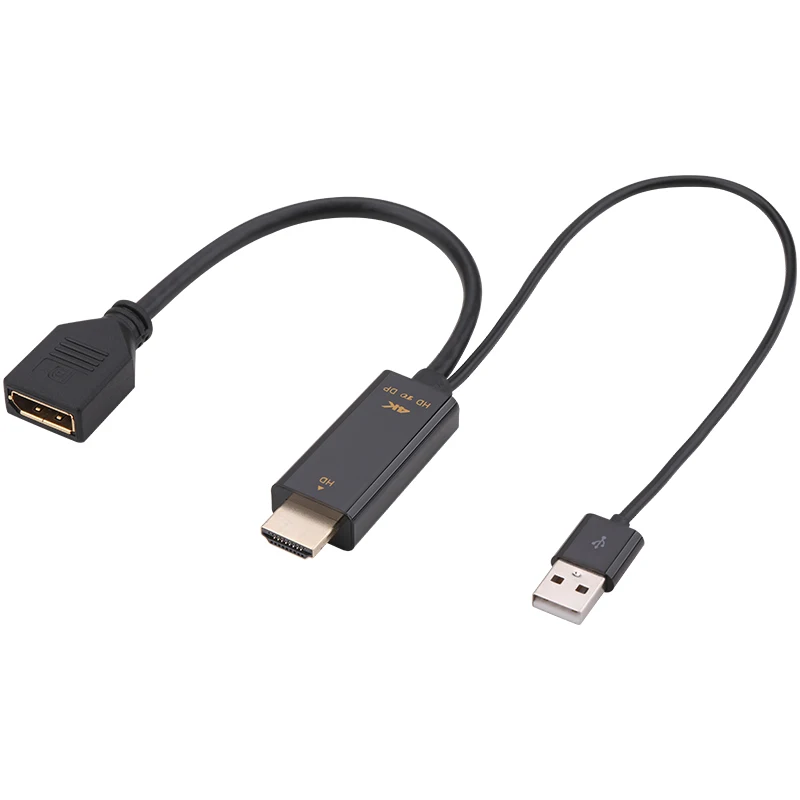 Câble convertisseur vidéo 6 pi/1,8 m DisplayPort vers HDMI 4K  d'axGear