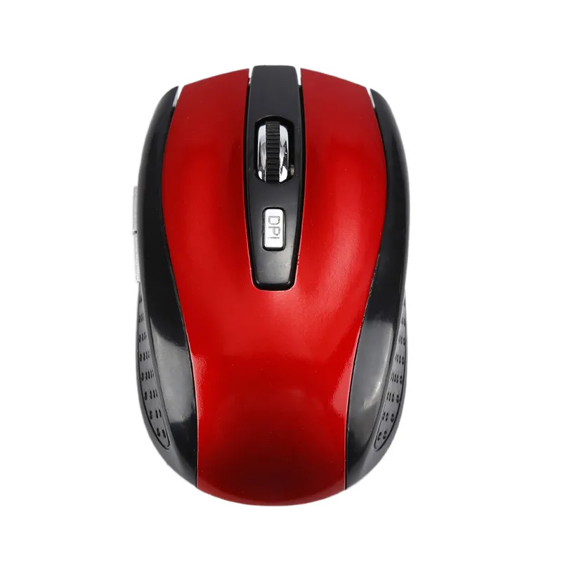 2.4GHz Portable Wireless Mouse Cordless Optical Gaming Mice With USB-Receiver 
