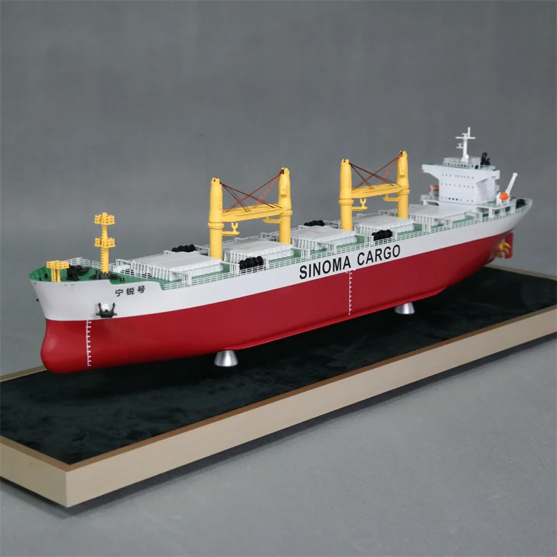 【A】O.A.S Customized 65cm Plastic Simulation Bulk Carrier Ship Model for Factory Logistics & Novelty Gifts