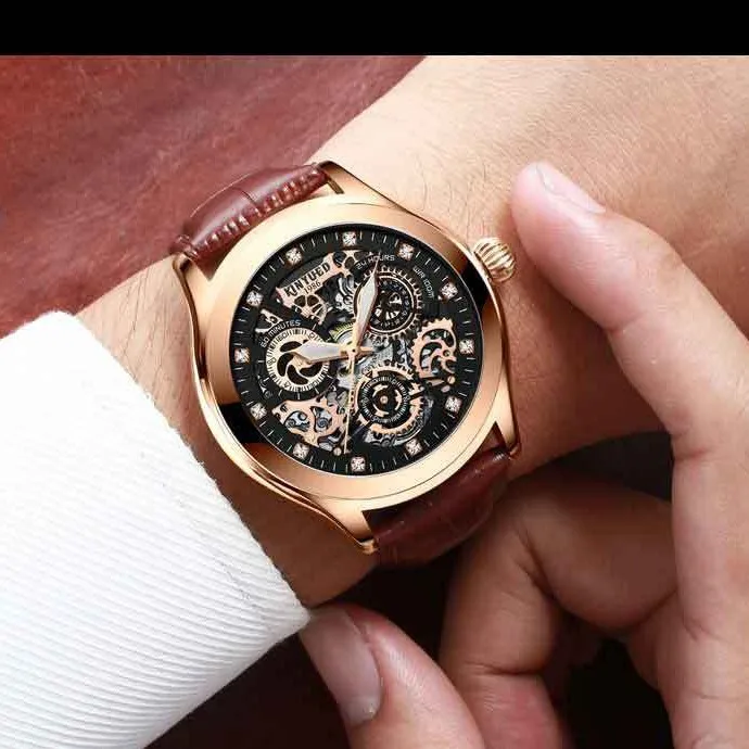Skeleton Automatic Men's Watch OM-430737