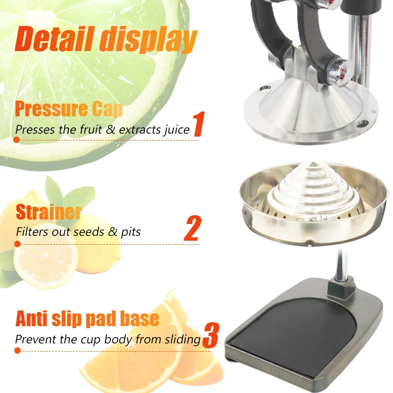 Manual Juicer for High-Yield Outdoor Events - JC-2 Model, Factory Direct factory