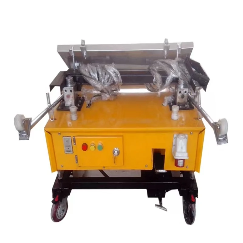 Portable Automatic Wall Plastering Machine with Digital Screen Cement Plaster Spraying Machine
