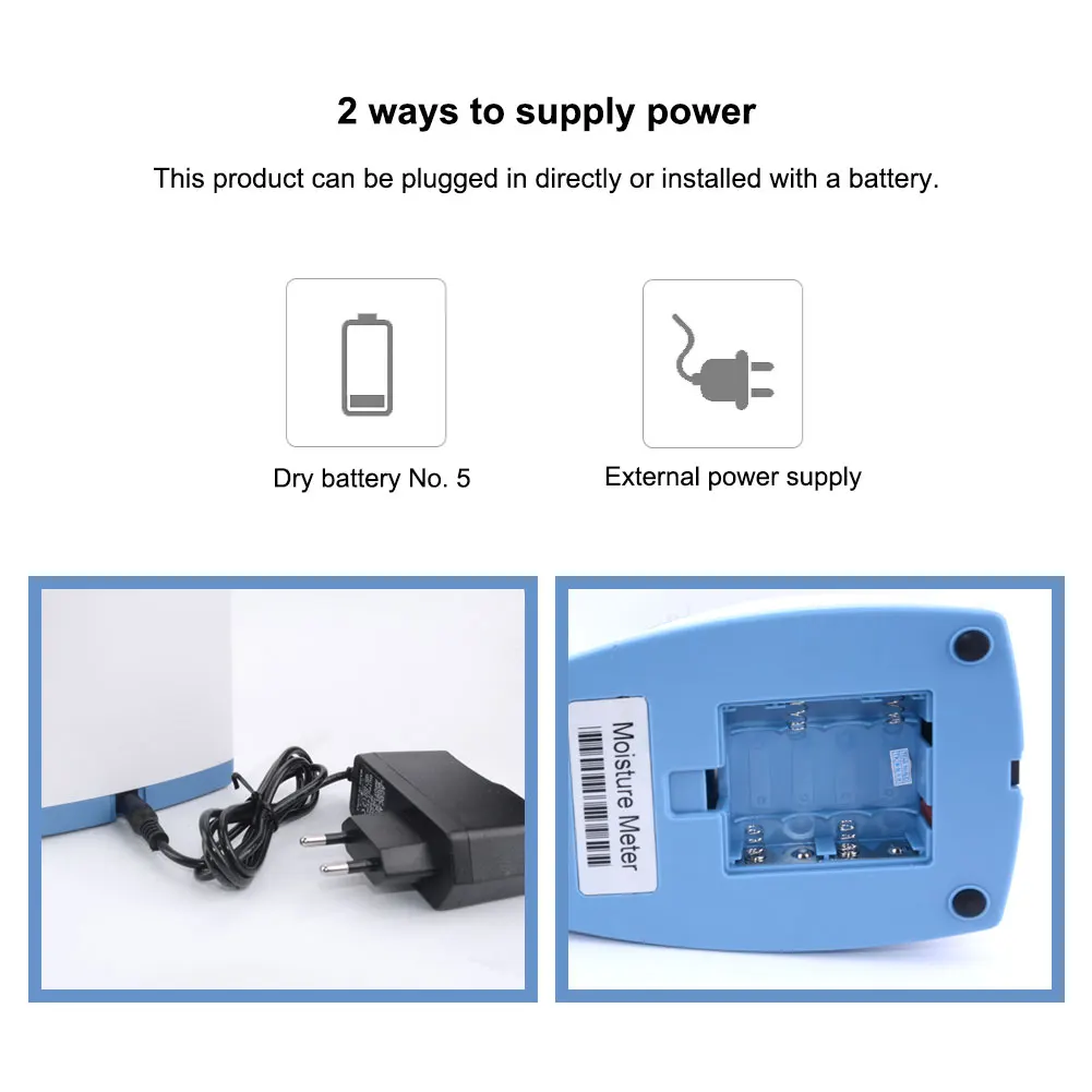 High Precision Automatic Digital Grain Corn Rice Wheat Moisture Humidity Gauge Meter Tester Detector Can test 24kinds Grain