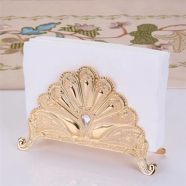 Serviettenhalter Gold - Europa Stil Metall Serviettenständer Für Tischdeko